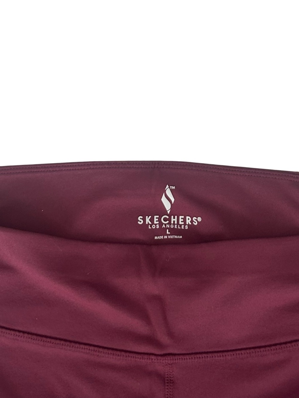 SKECHERS GO WALK OG Pant Regular length Burgundy Size Large Activewear Like new - Picture 10 of 11